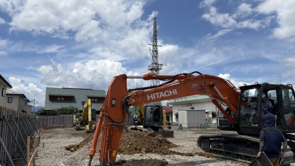 北上消防署和賀分署　地盤改良工事